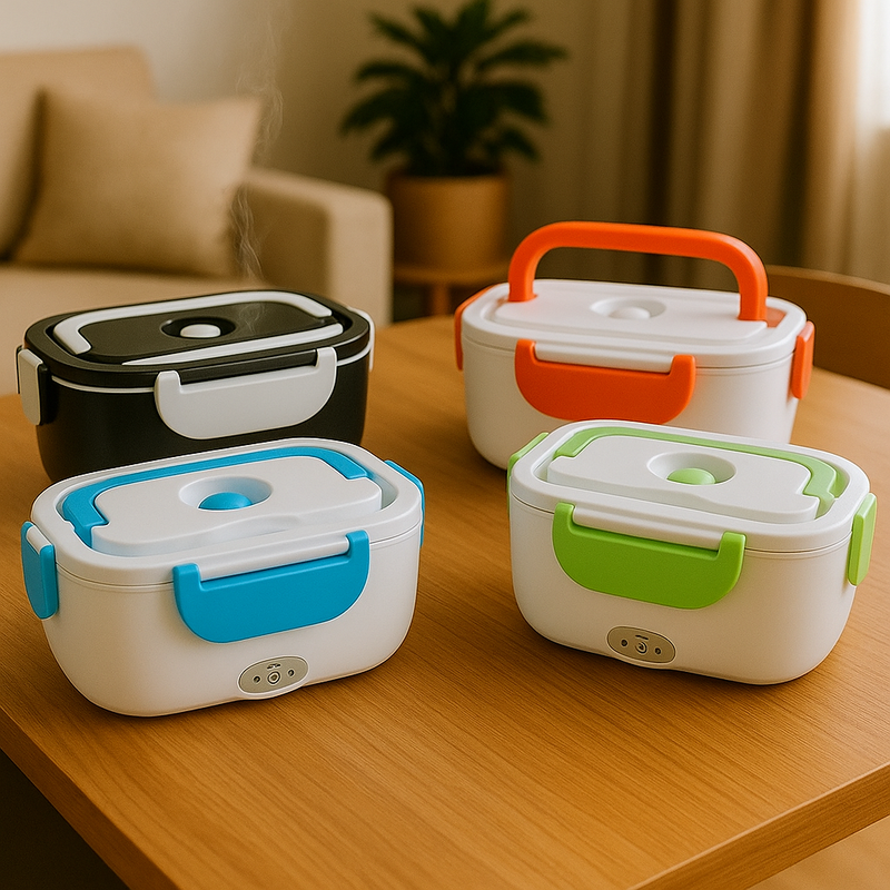 Marmita Elétrica Portátil Bivolt – Aqueça sua comida onde estiver