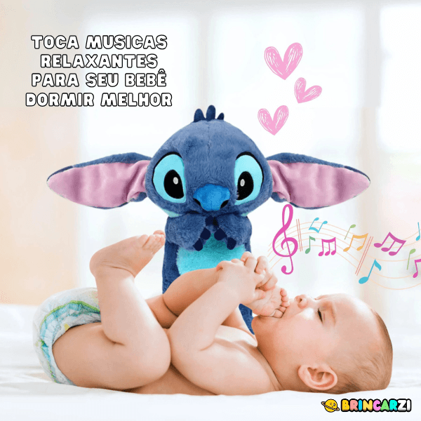 Stitch e Angel Pelúcia Respira