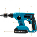 Martelo e Furadeira de Impacto Elétrico sem Fio - Delone