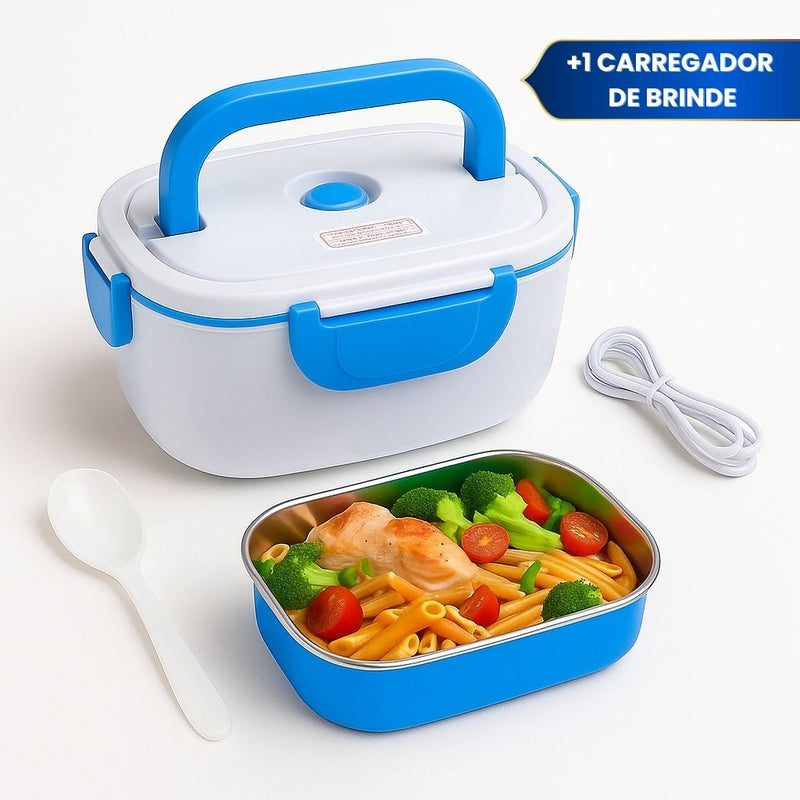 Marmita Elétrica Portátil Bivolt – Aqueça sua comida onde estiver