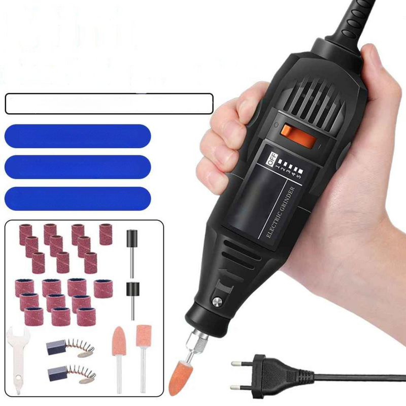 Mini Retífica 180w Potência Elétrica - Nevrik