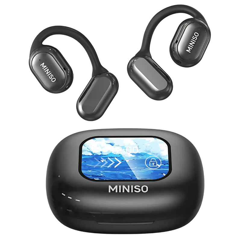 Fone Bluetooth Miniso Tradutor com Tela Touch | Innova Fácil