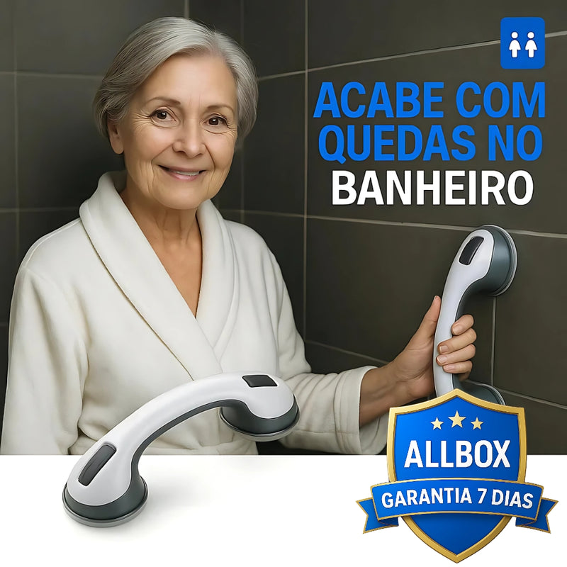 Barra de Apoio Portátil para Banheiro