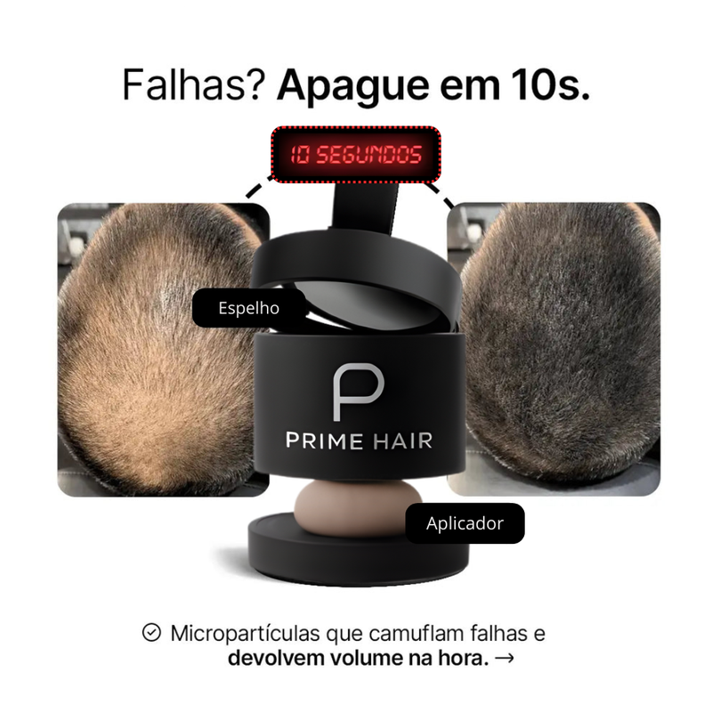 Prime Hair – Camuflagem Capilar Profissional