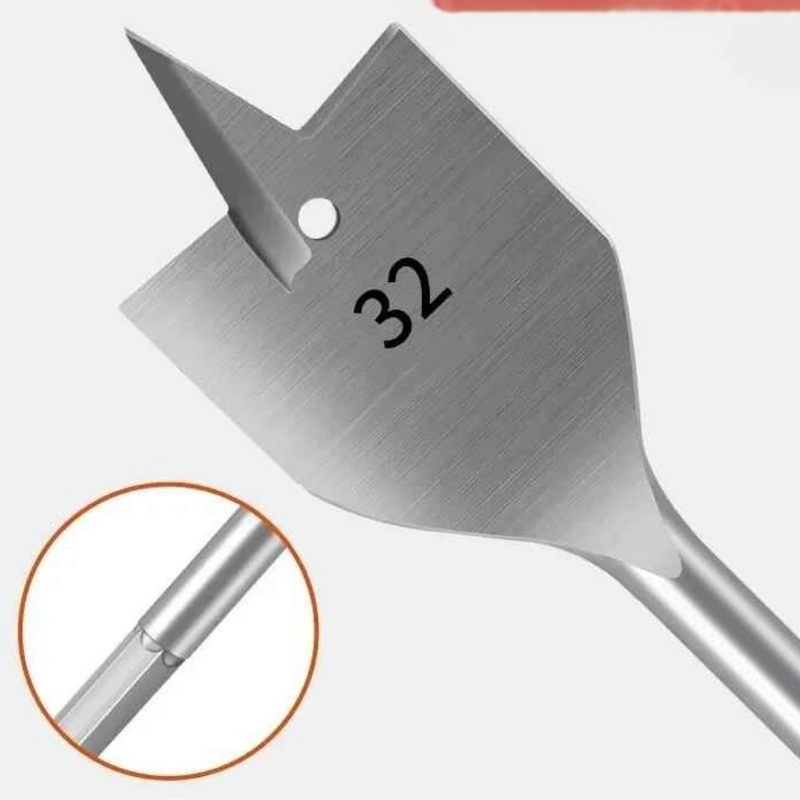 Kit Broca Chata 10 - 25 mm 6 Peças - SixFlat