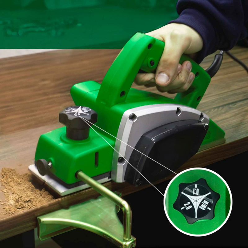 Plaina Elétrica para Madeira - Drakonis