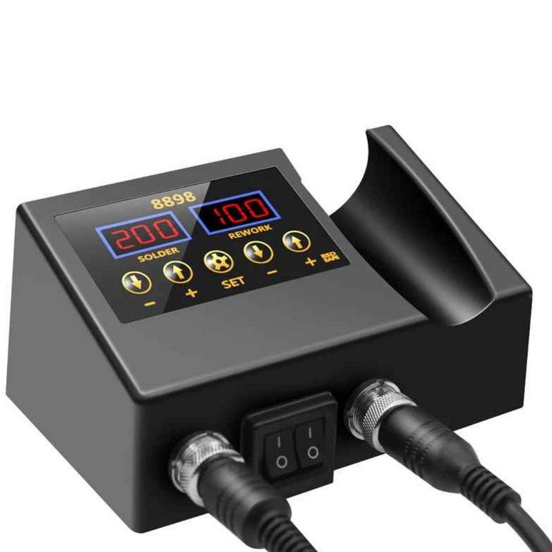 Estação de Solda Digital e Pistola de Ar Quente - AirSolt