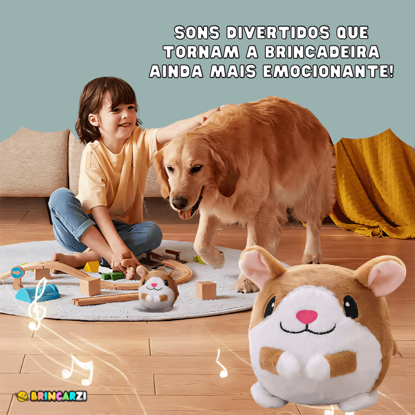 Bola de Pelúcia Saltitante