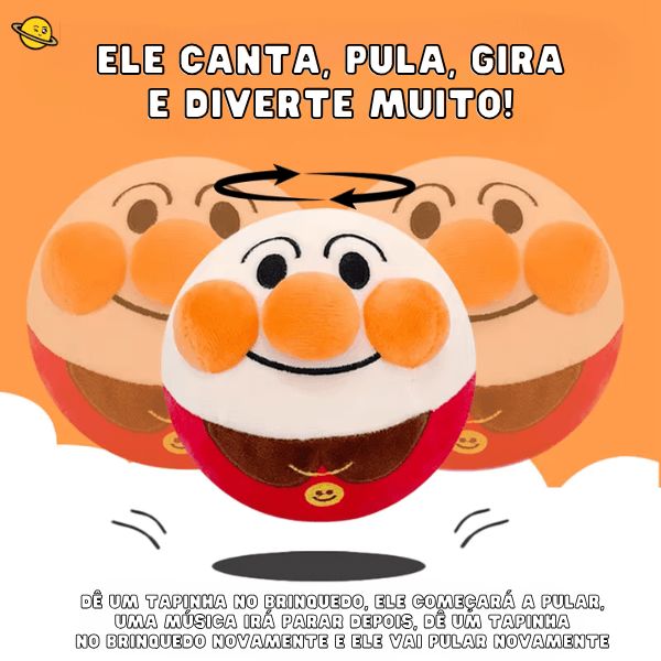 Bola de Pelúcia Saltitante