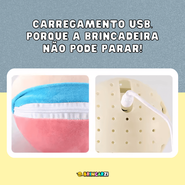 Bola de Pelúcia Saltitante