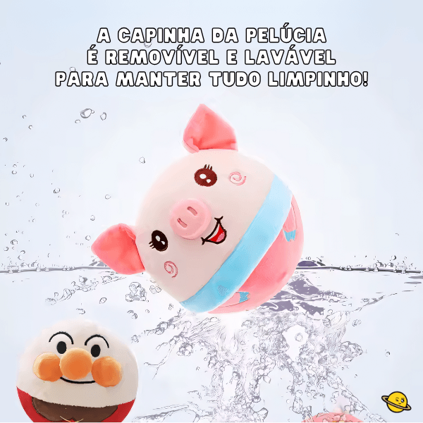 Bola de Pelúcia Saltitante