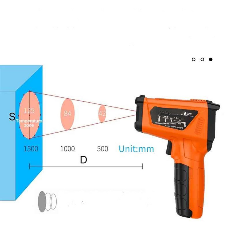 Termômetro Infravermelho Digita a Laser - Masterm