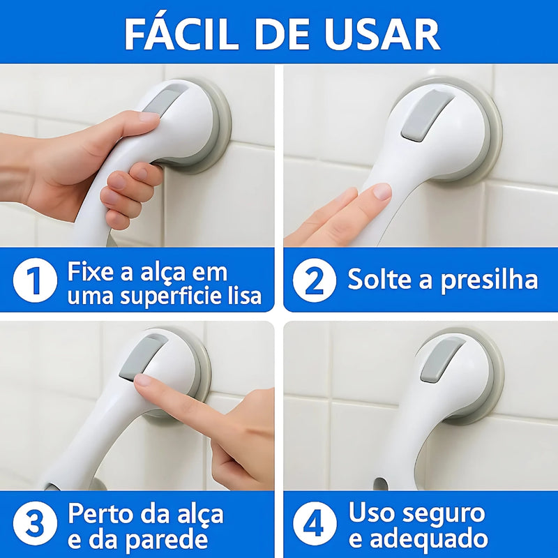 Barra de Apoio Portátil para Banheiro