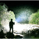 Lanterna com 4 LEDs  Usb Recarregável, Alta Potência - Vectro