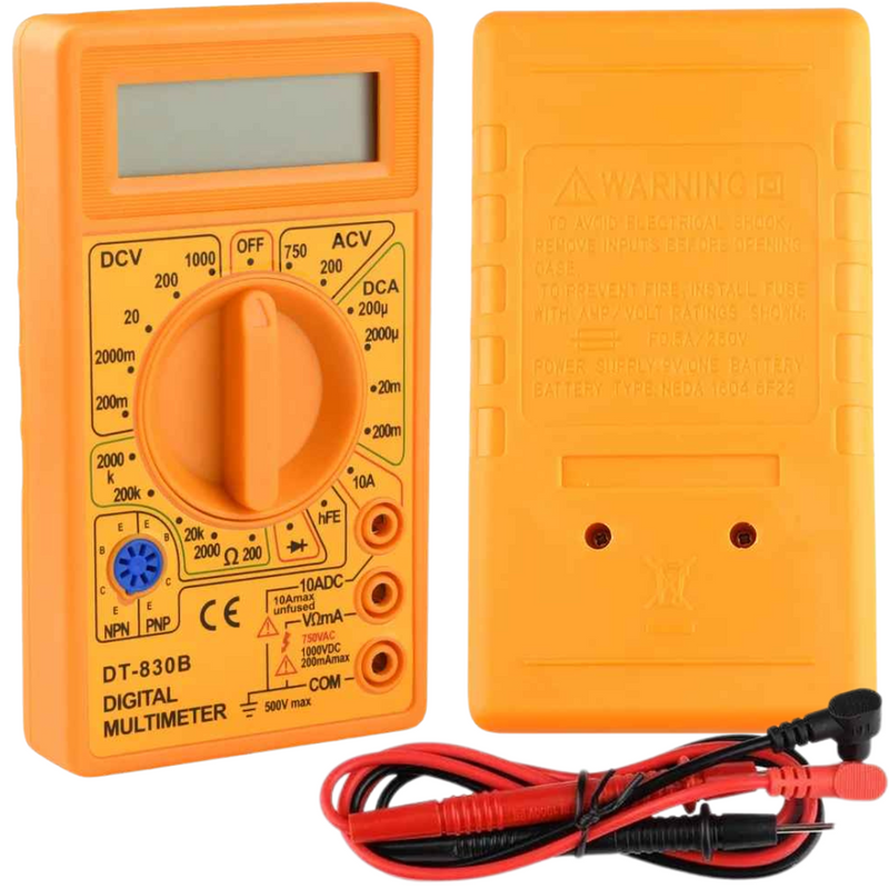 Multímetro Digital lcd DT-830B - Multex