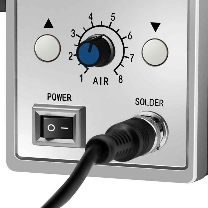 Estação de Solda Digital e Pistola de Ar Quente - Isolnela