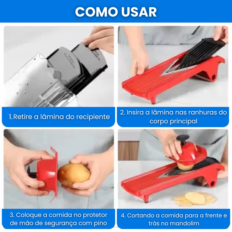 Laminador Corta Fácil 5 em 1 - 50% de Desconto