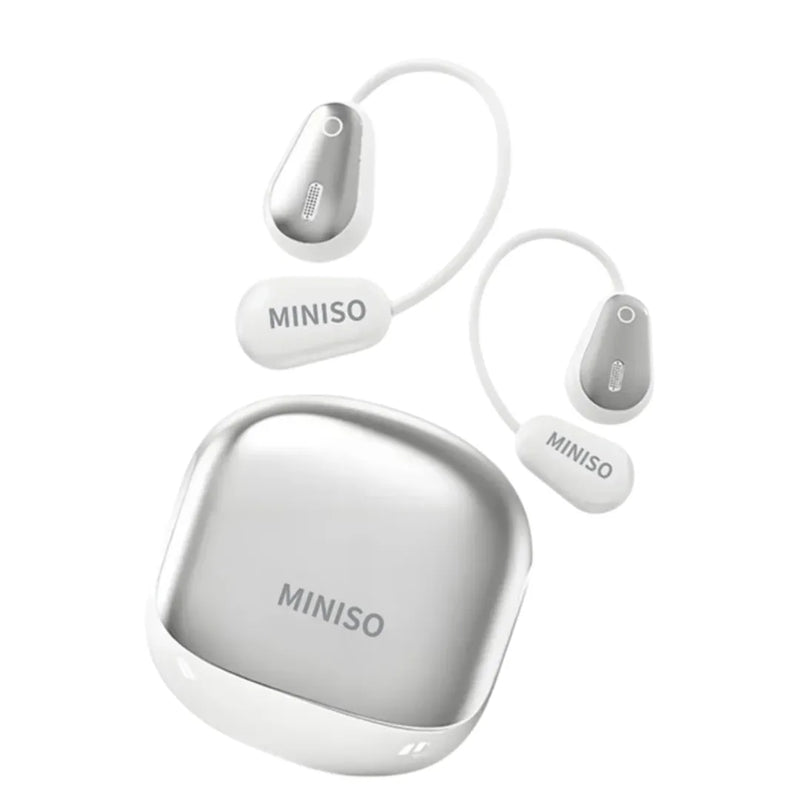 Fone Tradutor Miniso M97 Bluetooth 5.4 com Cancelamento de Ruído e 70 Horas de Bateria | Innova Fácil
