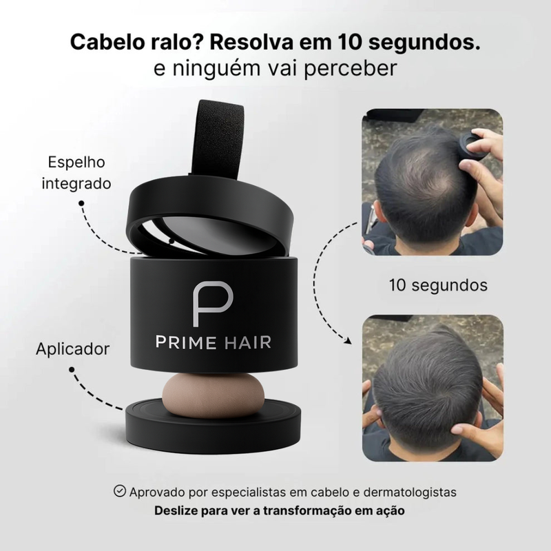 Prime Hair – Camuflagem Capilar Profissional