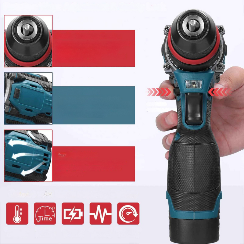 Furadeira e Parafusadeira Elétrica - Kratos