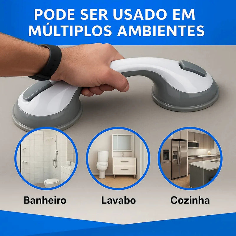Barra de Apoio Portátil para Banheiro