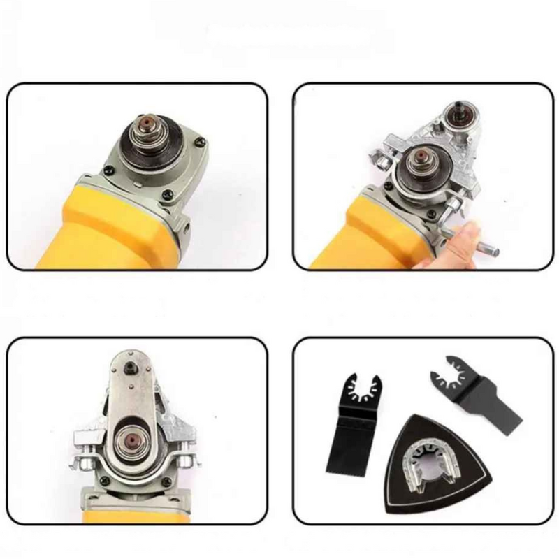 Conjunto Adaptador Lâmina Corte Oscilante - Griptor