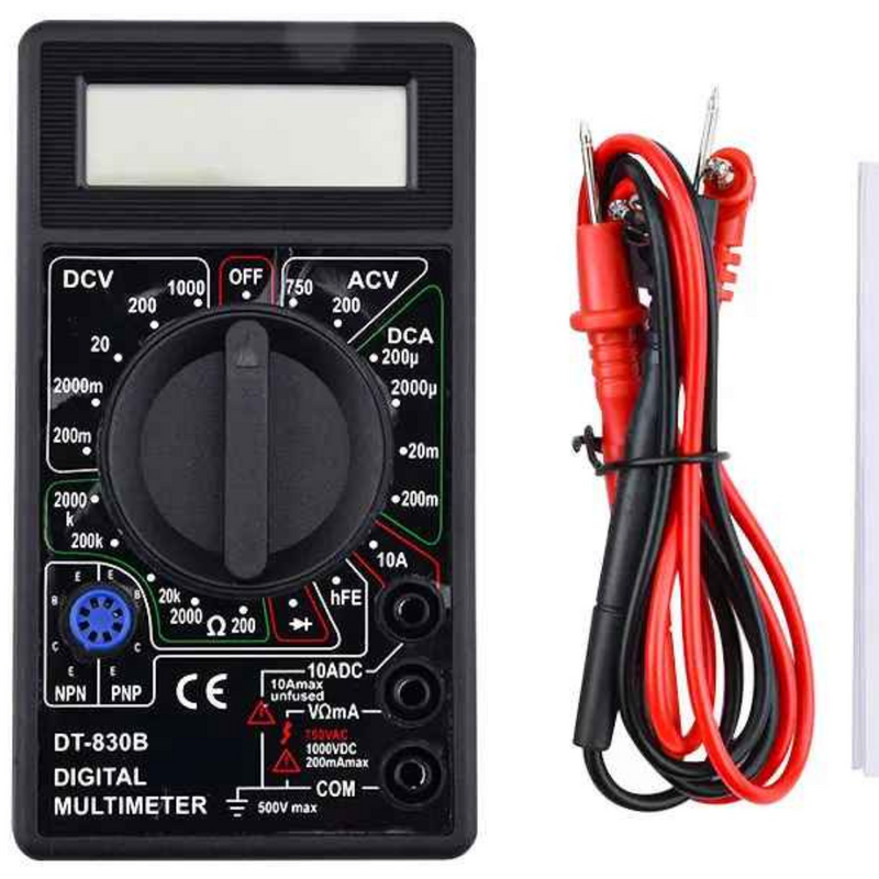 Multímetro Digital lcd DT-830B - Multex