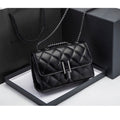 Bolsa feminina contente preta transversal “Y”
