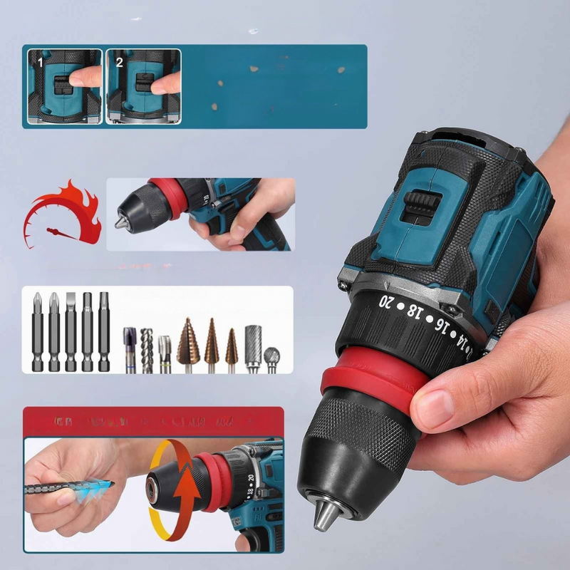 Furadeira e Parafusadeira Elétrica - Kratos