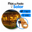 Fio de Fada em Corda com Energia Solar - Pisca Pisca NATALY