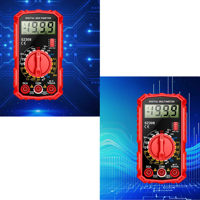 Multímetro Digital SZ308 - Multitex III