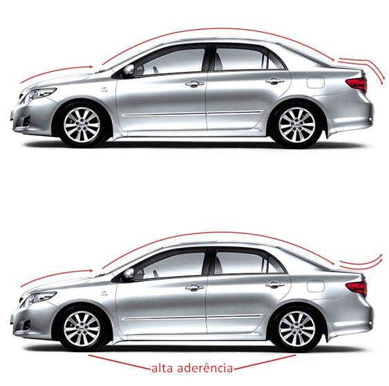Aerofólio Spoiler Traseiro Universal Premium