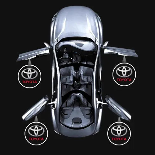 Projetor de Porta Automático Personalizado Sem Fio VisionCar™ + Brinde Grátis