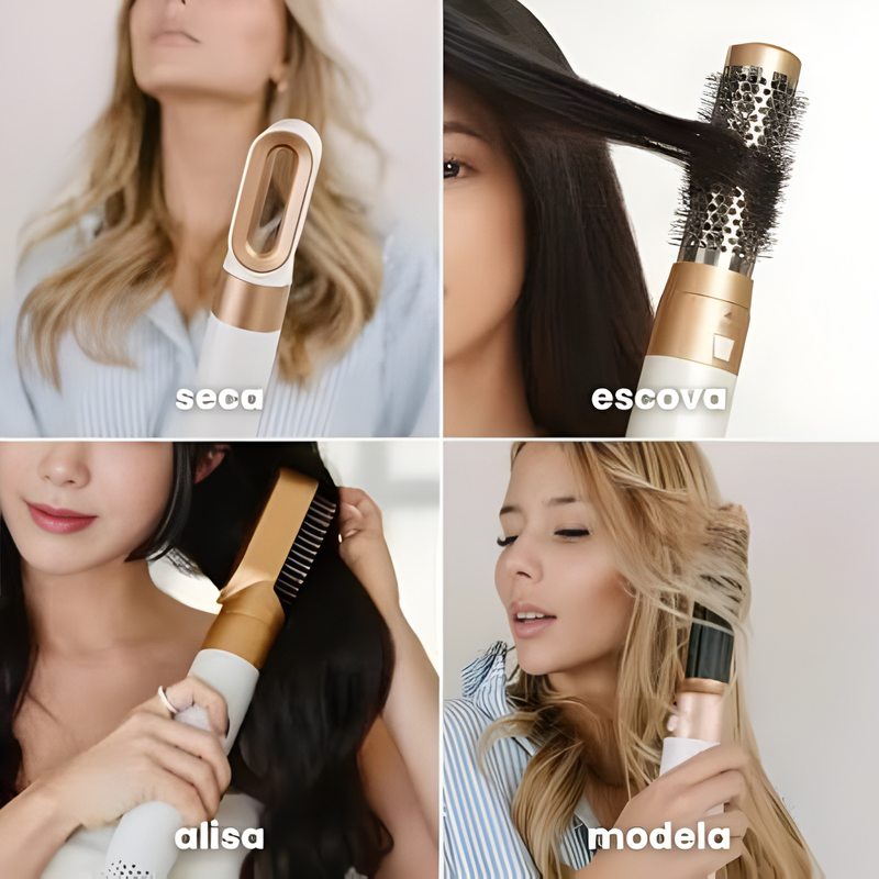 Escova Modeladora 5 em 1 - New Hot Air Styler 2025 ORIGINAL
