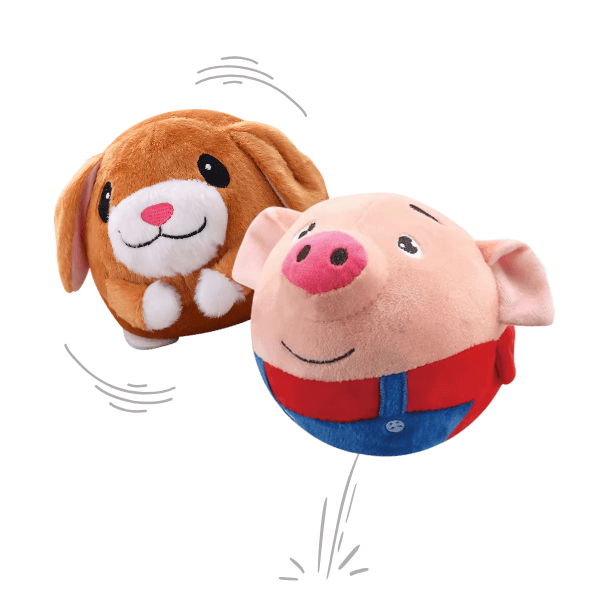 Bola de Pelúcia Saltitante