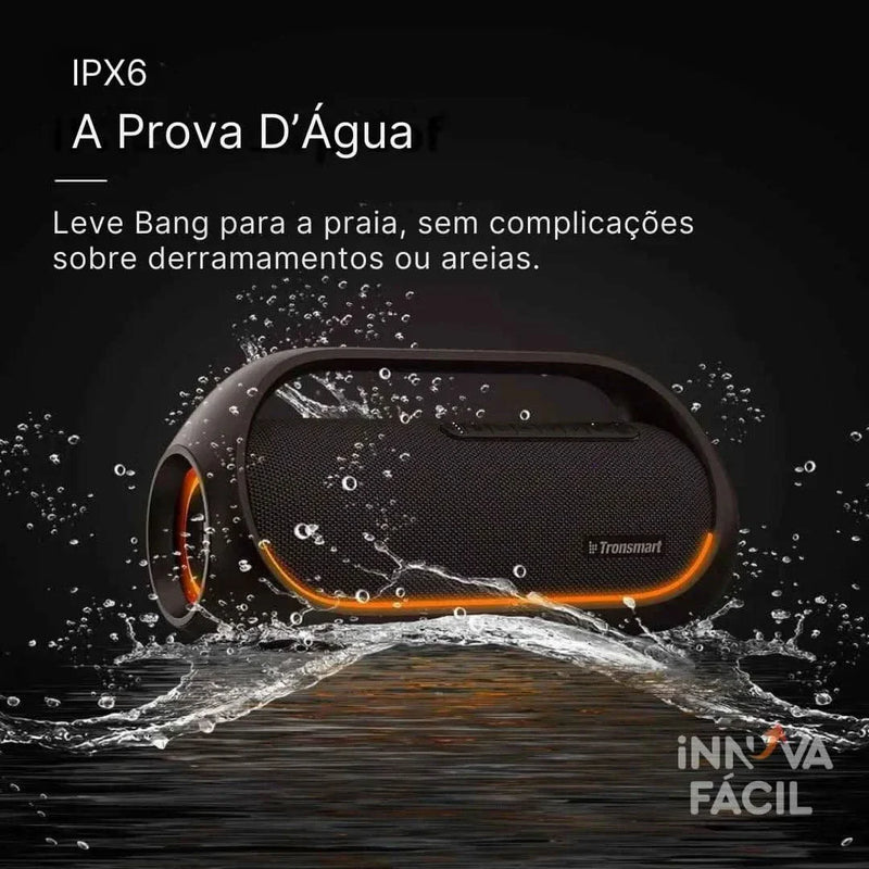 Caixa de Som Tronsmart Bang 60W com SoundPulse® e Bluetooth 5.3 | Innova Fácil