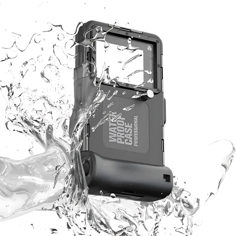 Capa de Mergulho A Prova D'Agua Shellbox IP68 para Celular até 6,9" | Innova Fácil