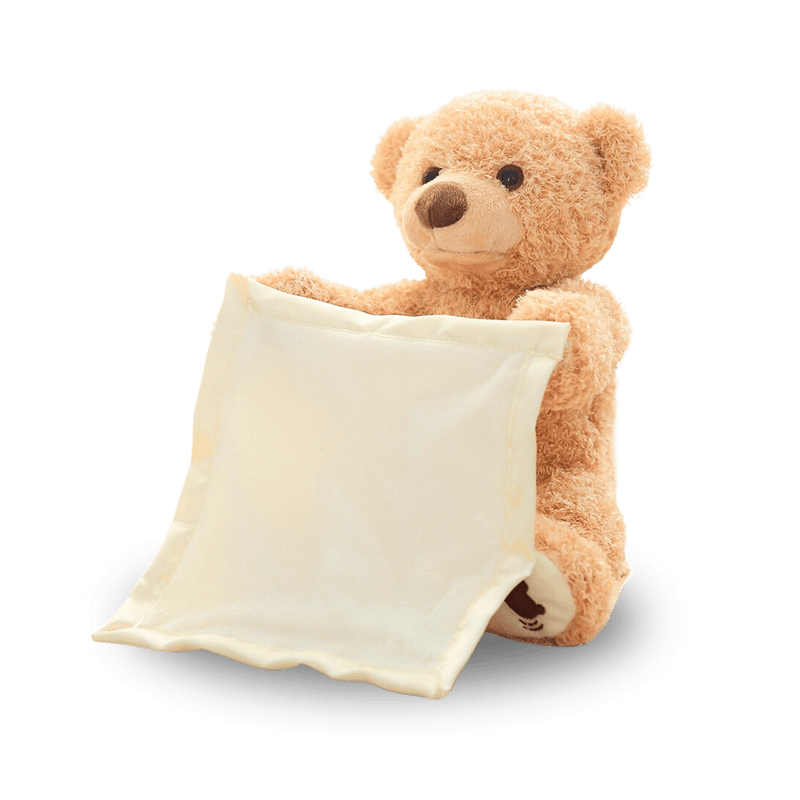 Urso de Pelúcia Interativo - Esconde-esconde