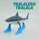 Bonecos Meme 3D Tung Sahur, Tralalero Tralala e Bombardino Crocodile