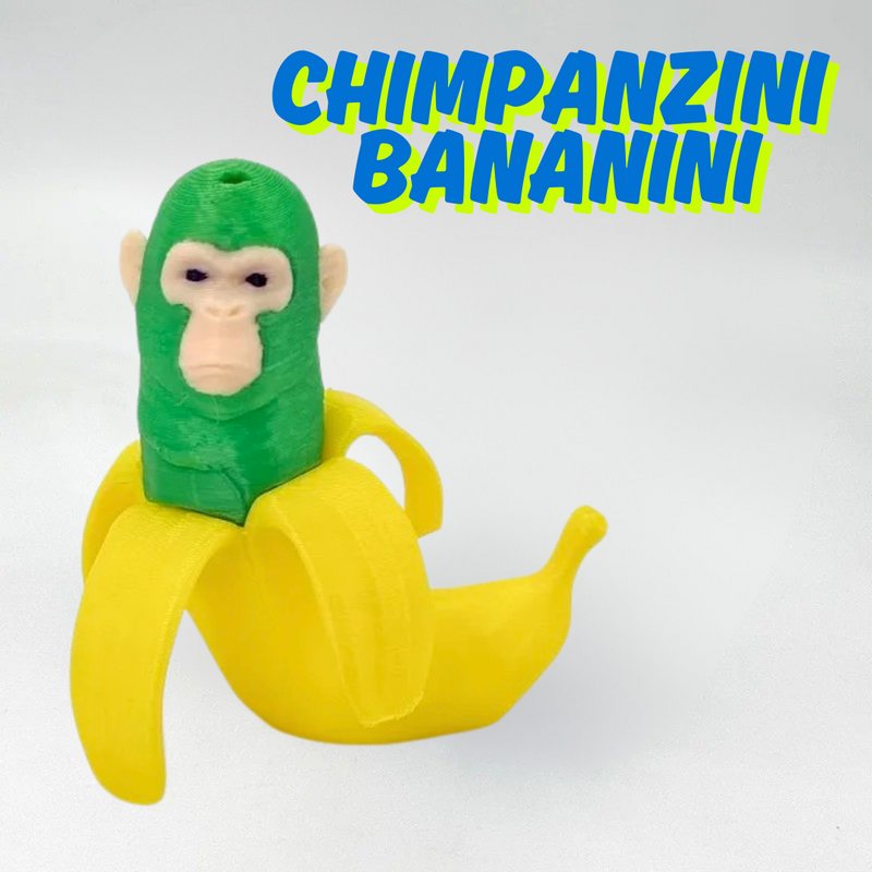 Bonecos Meme 3D Tung Sahur, Tralalero Tralala e Bombardino Crocodile