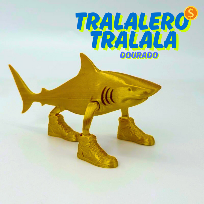 Bonecos Meme 3D Tung Sahur, Tralalero Tralala e Bombardino Crocodile