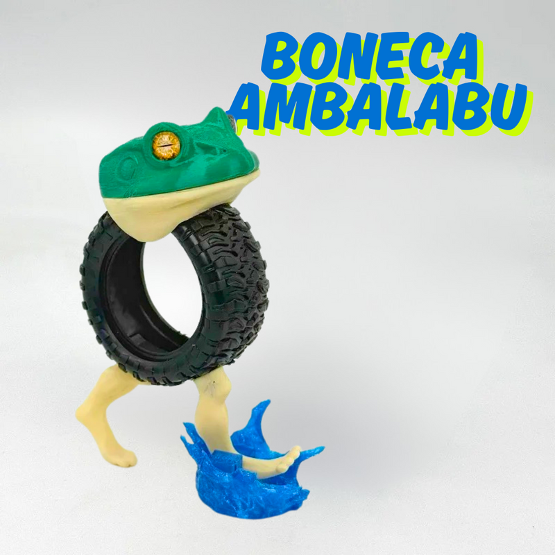 Bonecos Meme 3D Tung Sahur, Tralalero Tralala e Bombardino Crocodile