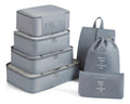 Kit 7 Bolsas Organizadoras Para Mala de Viagem - (PAGUE 4 LEVE 7)