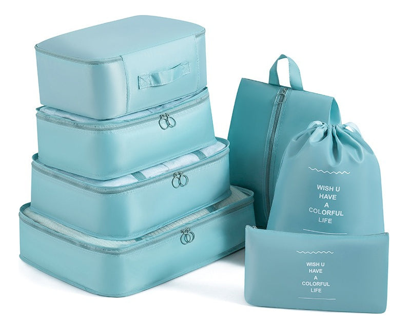 Kit 7 Bolsas Organizadoras Para Mala de Viagem - (PAGUE 4 LEVE 7)