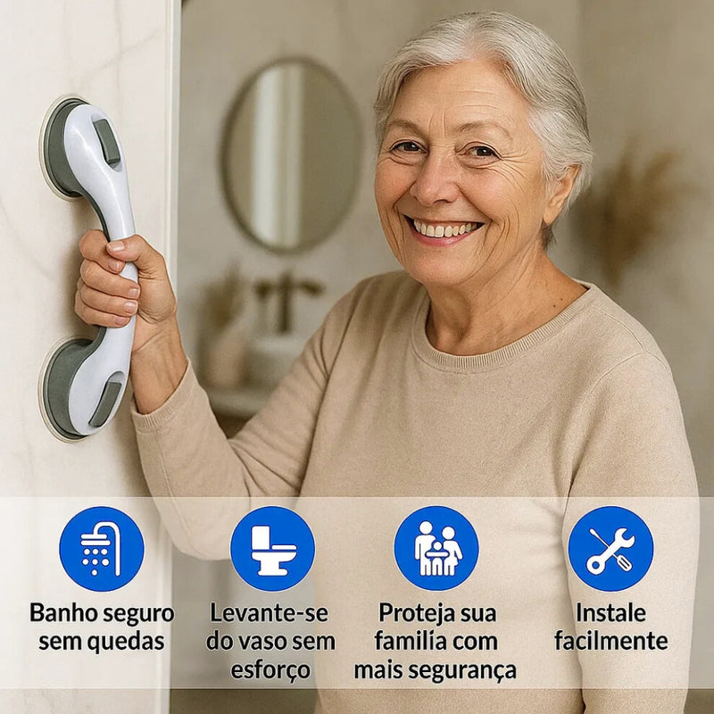 Barra de Apoio Portátil para Banheiro