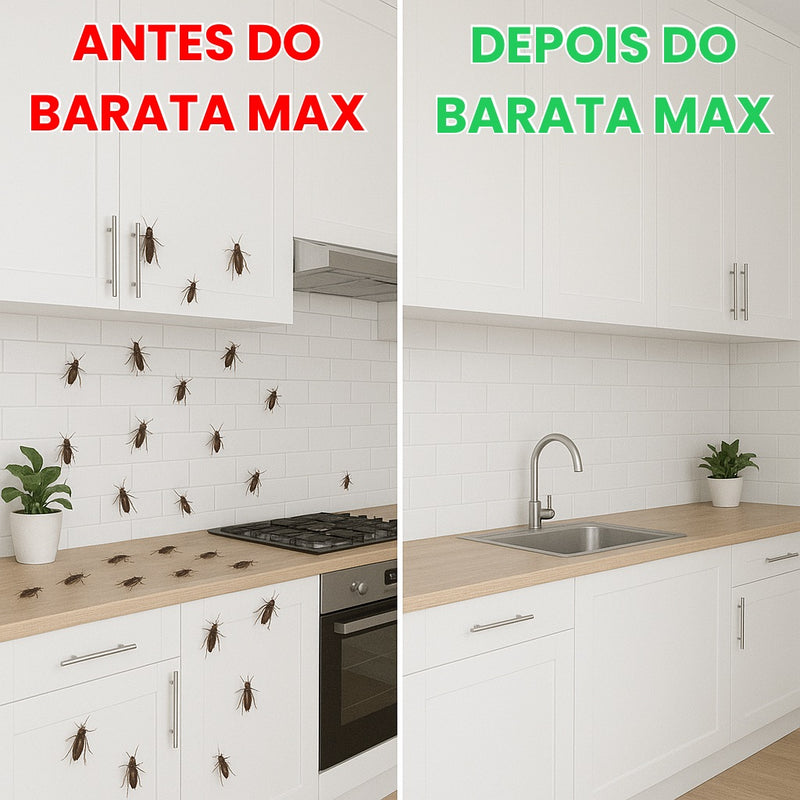 Barata Max | Mata-Baratas Rápido e Eficaz