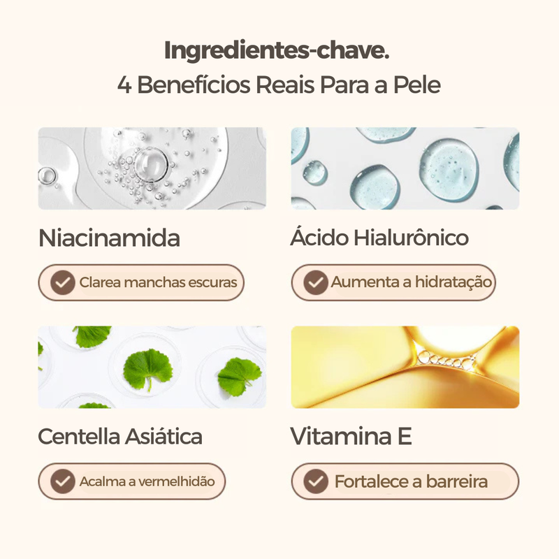 GlowCare™ - Base Facial em Bastão
