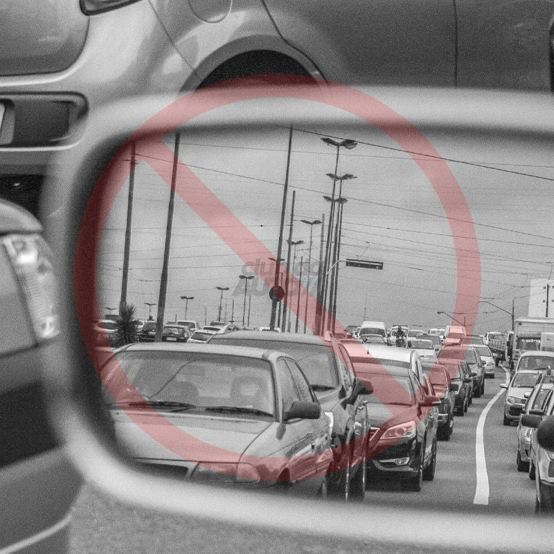 EasyVision™ 2.0 Espelho Convexo Auxiliar para Retrovisor Universal - 2 Pçs