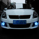 Farol de Milha Universal Angel Eyes Prova D'água - 2 Pçs