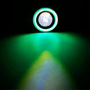 Farol de Milha Universal Angel Eyes Prova D'água - 2 Pçs